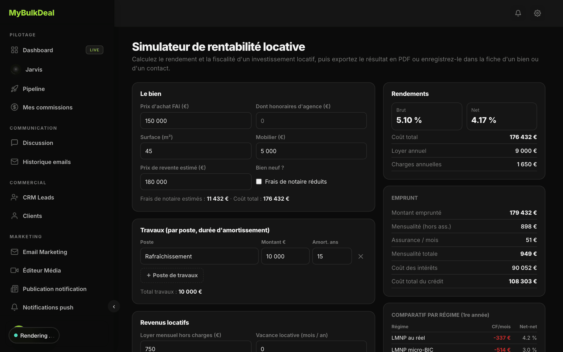 Le bilan d'opération en 5 minutes